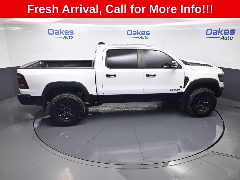 2021 Bright White Clearcoat Ram 1500 TRX 4X4 Truck