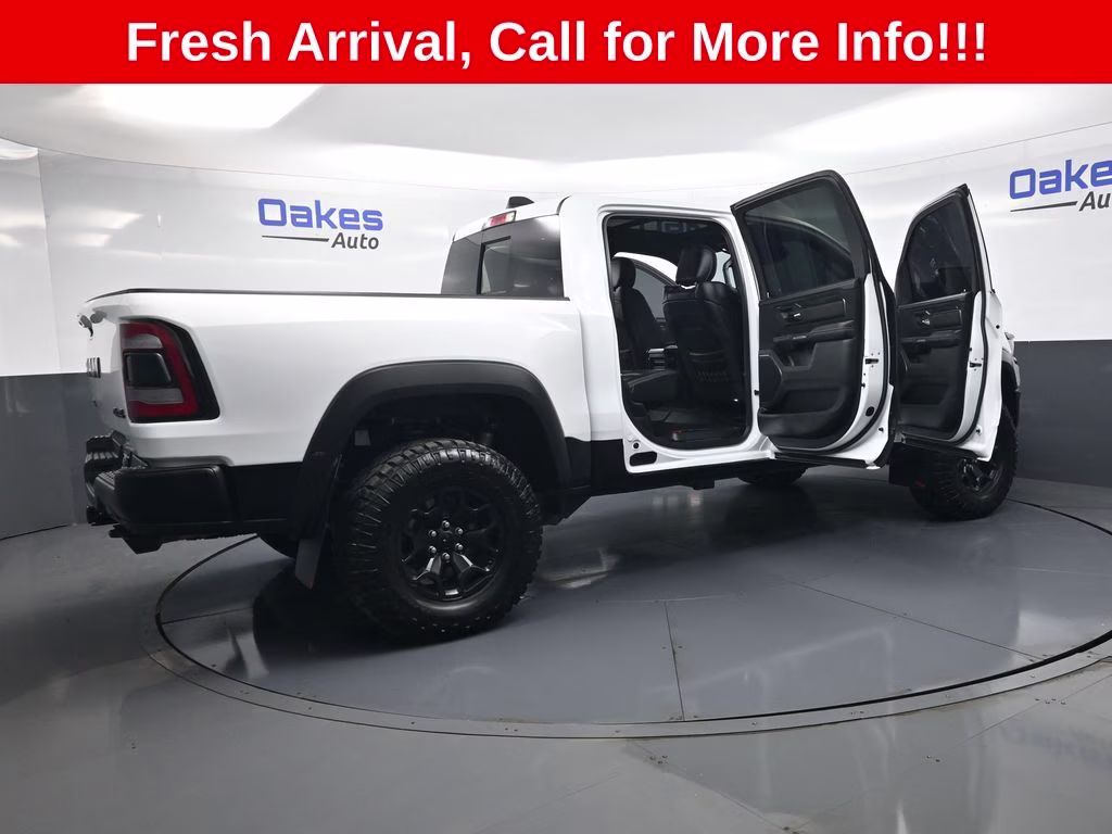2021 Bright White Clearcoat Ram 1500 TRX 4X4 Truck