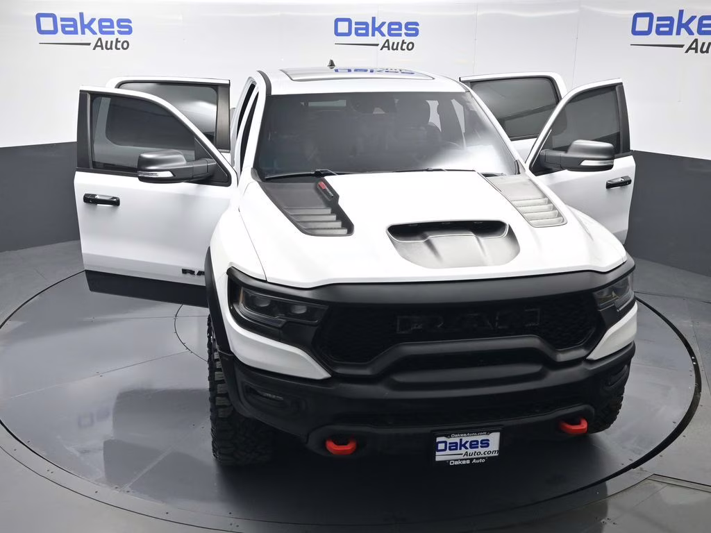 2021 Bright White Clearcoat Ram 1500 TRX 4X4 Truck