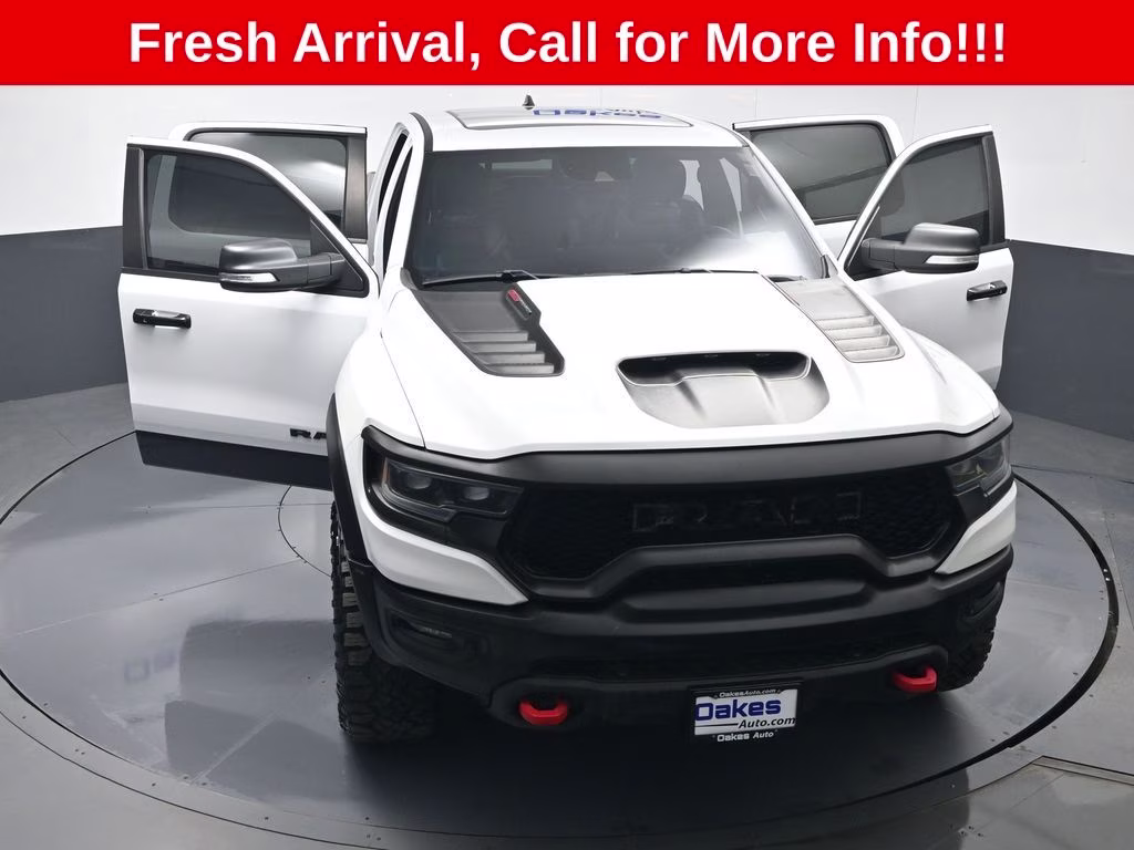 2021 Bright White Clearcoat Ram 1500 TRX 4X4 Truck