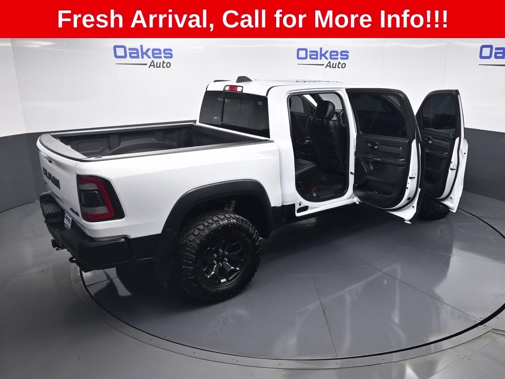 2021 Bright White Clearcoat Ram 1500 TRX 4X4 Truck