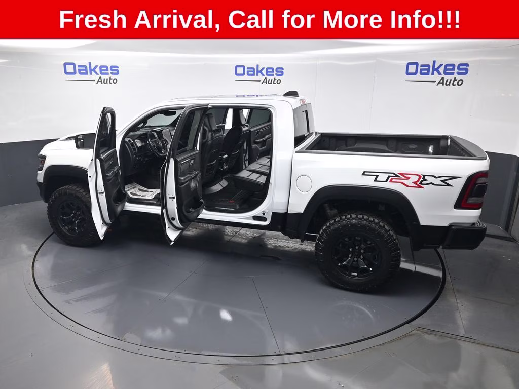 2021 Bright White Clearcoat Ram 1500 TRX 4X4 Truck