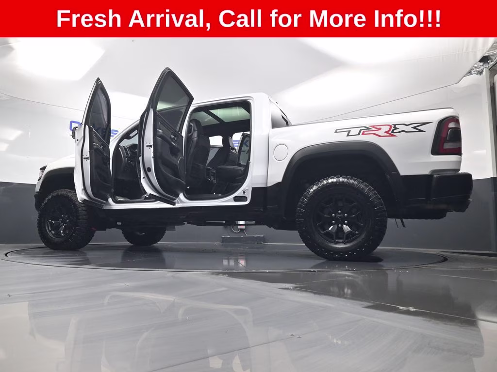 2021 Bright White Clearcoat Ram 1500 TRX 4X4 Truck
