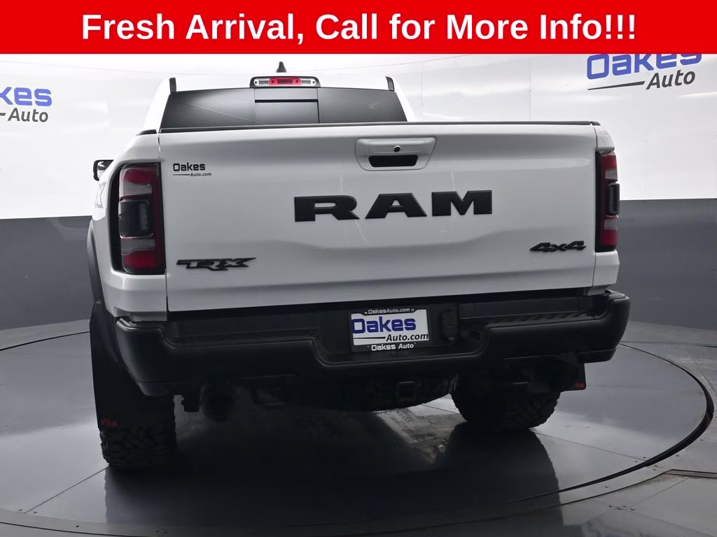 2021 Bright White Clearcoat Ram 1500 TRX 4X4 Truck