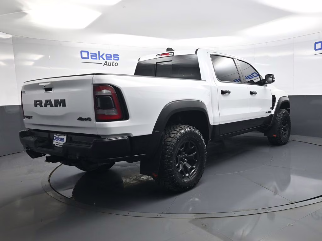 2021 Bright White Clearcoat Ram 1500 TRX 4X4 Truck