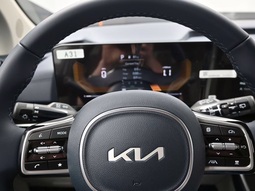 2026 Ceramic Silver Kia Carnival EX FWD Van