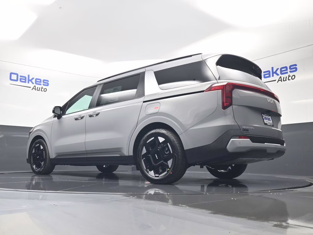 2026 Ceramic Silver Kia Carnival EX FWD Van
