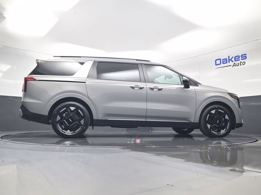 2026 Ceramic Silver Kia Carnival EX FWD Van