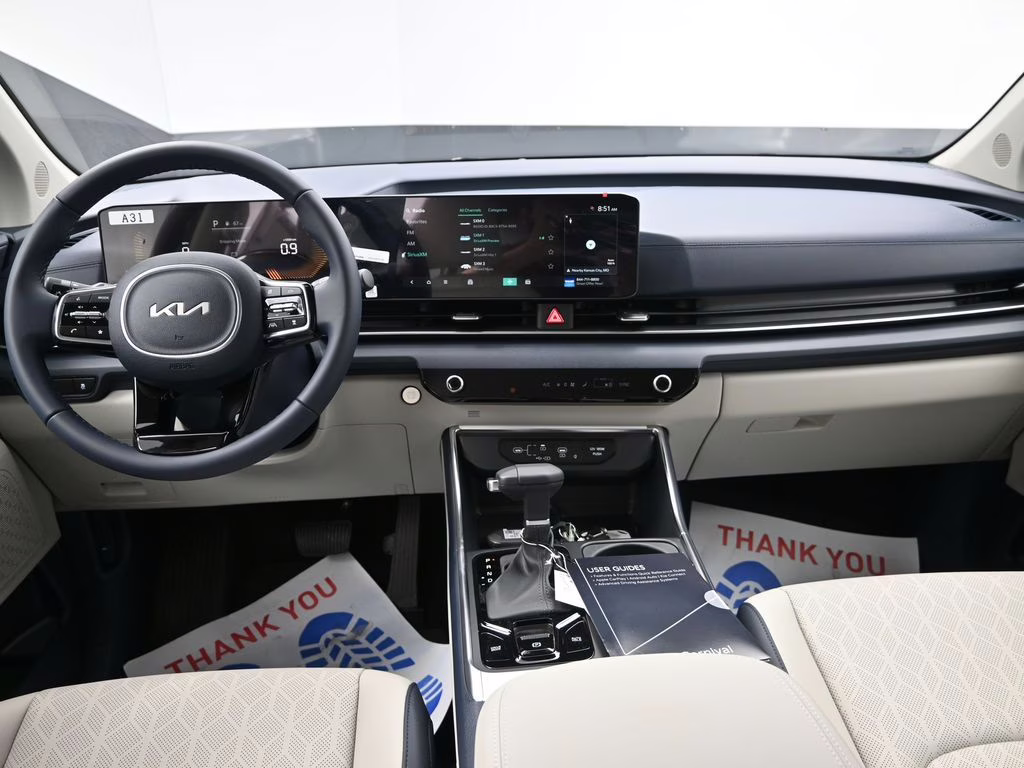 2026 Snow White Pearl Kia Carnival EX FWD Van