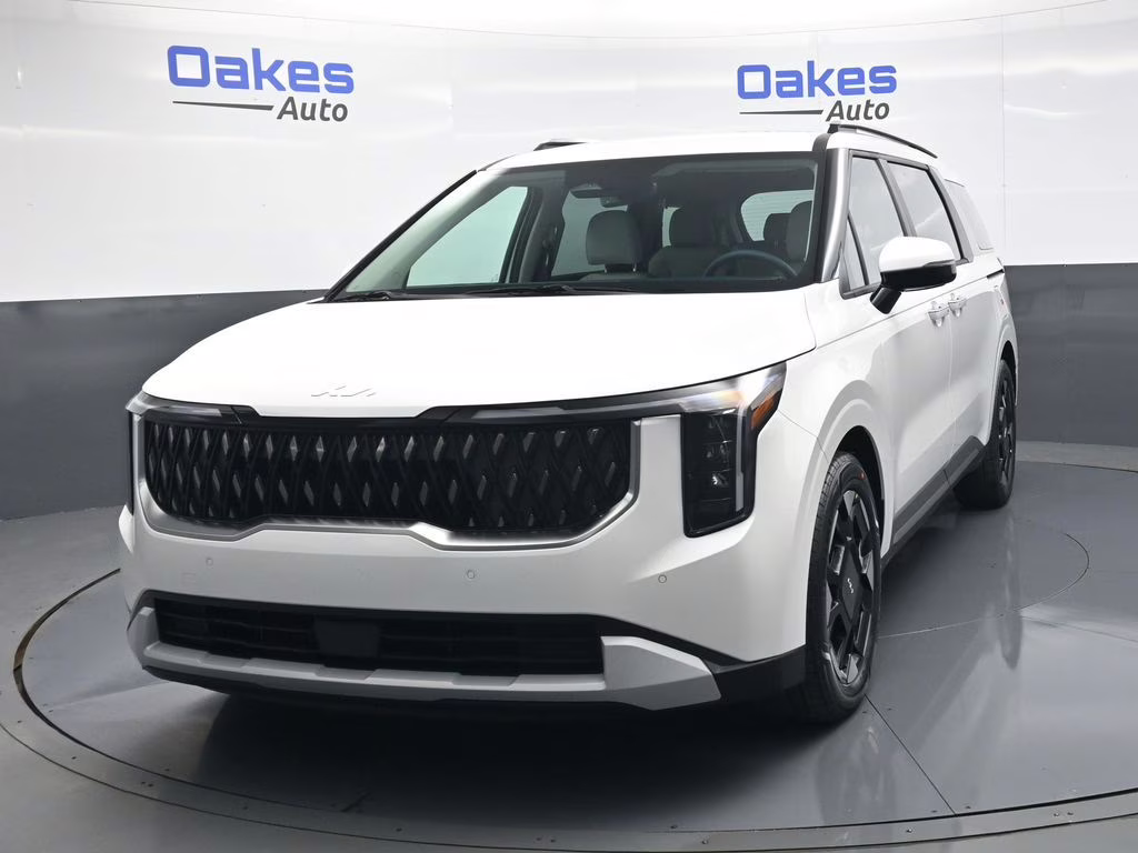 2026 Snow White Pearl Kia Carnival EX FWD Van