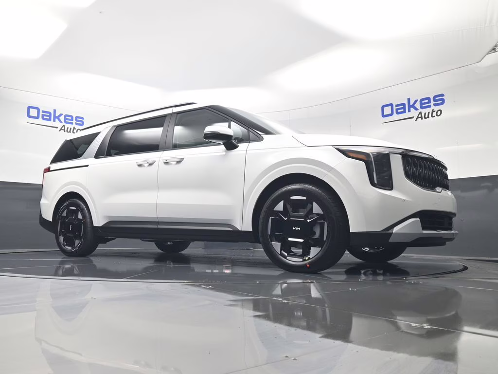 2026 Snow White Pearl Kia Carnival EX FWD Van