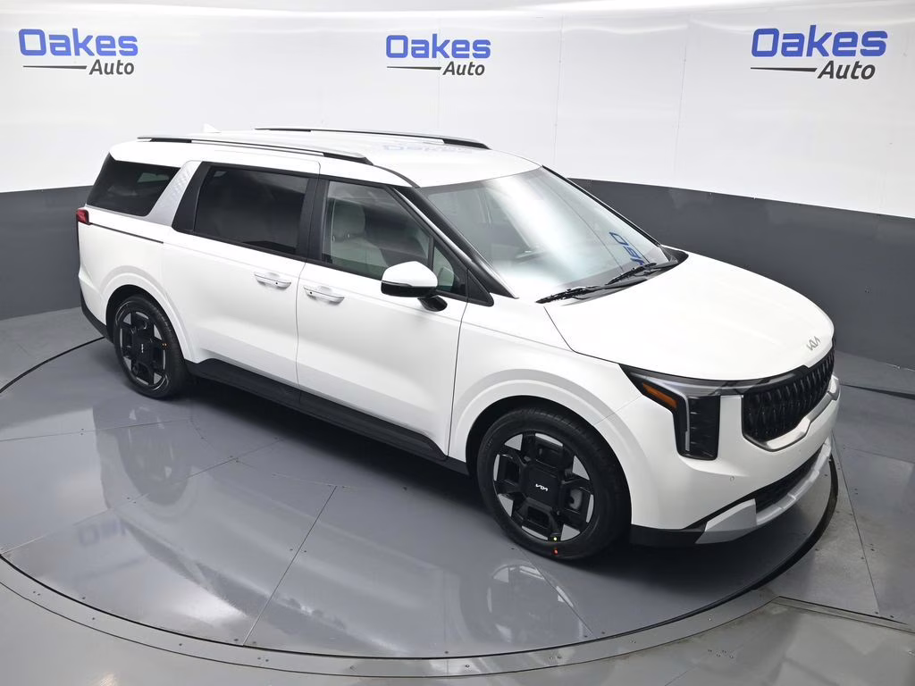 2026 Snow White Pearl Kia Carnival EX FWD Van