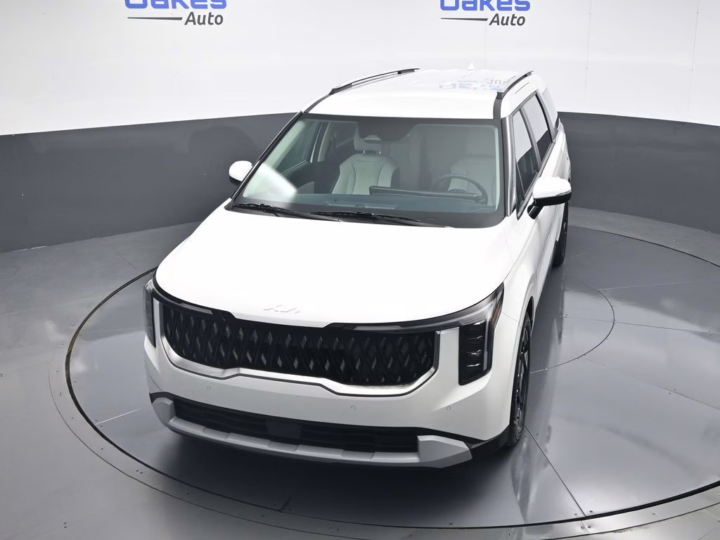 2026 Snow White Pearl Kia Carnival EX FWD Van