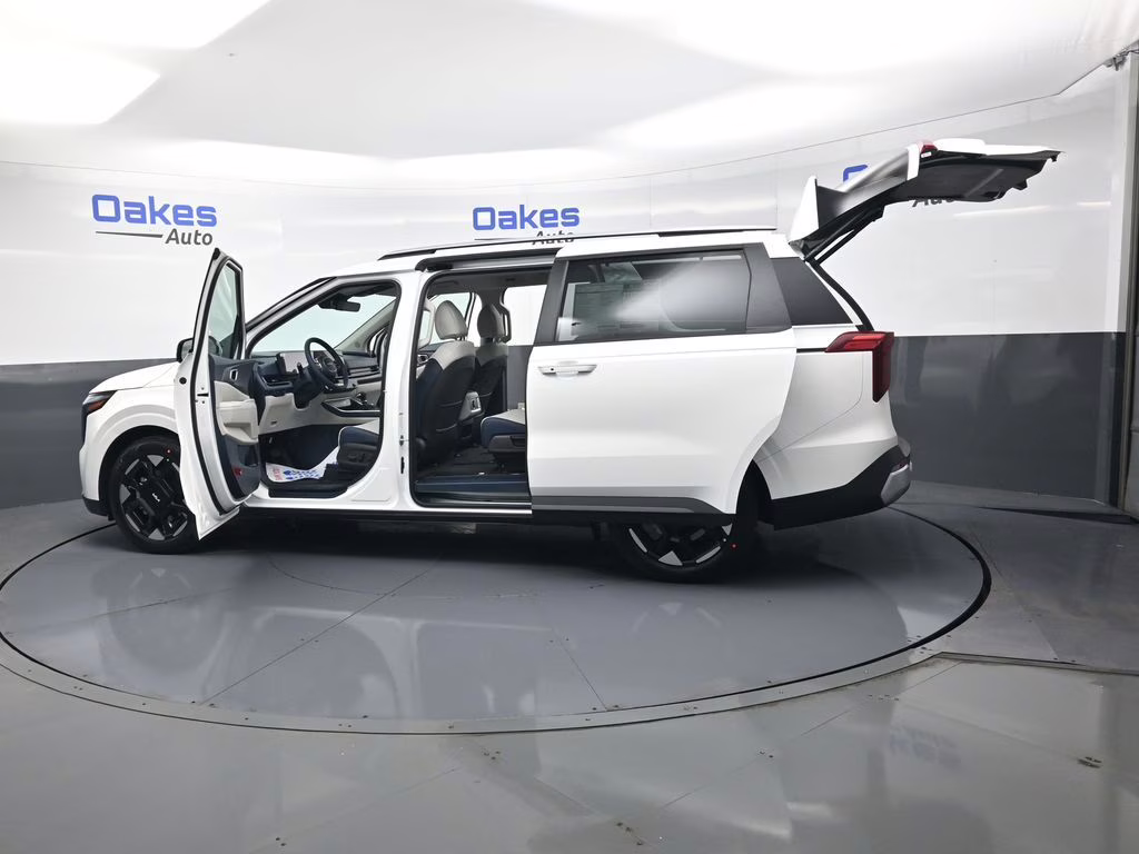 2026 Snow White Pearl Kia Carnival EX FWD Van