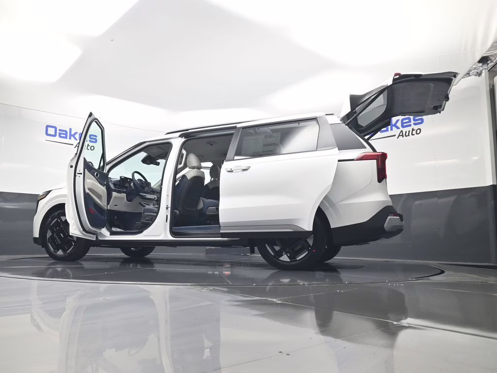 2026 Snow White Pearl Kia Carnival EX FWD Van