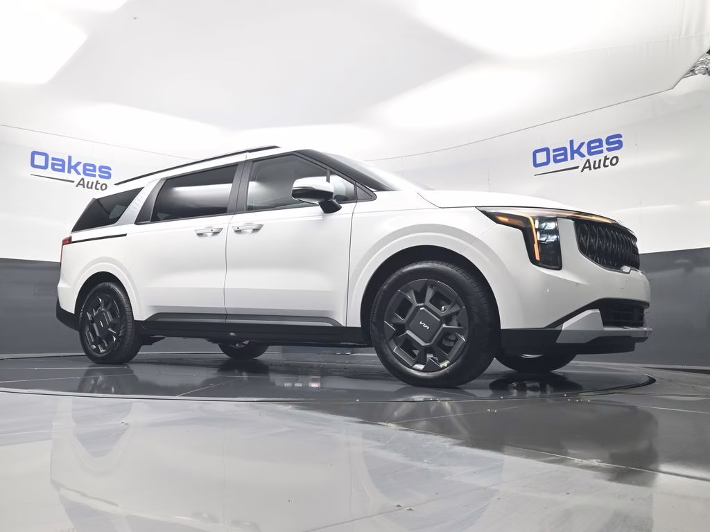 2026 Snow White Pearl Kia Carnival Hybrid EX FWD Van