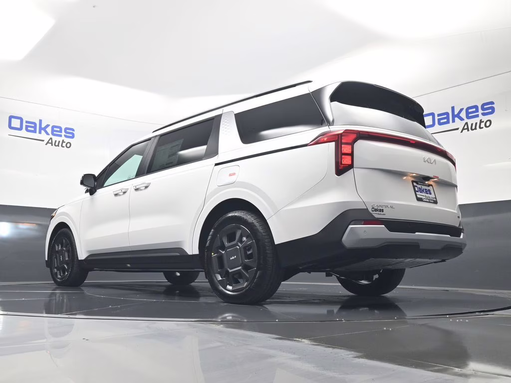 2026 Snow White Pearl Kia Carnival Hybrid EX FWD Van