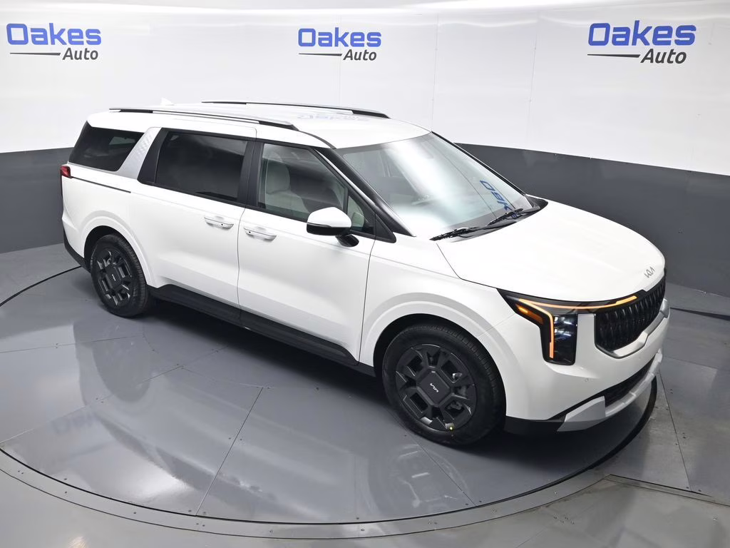 2026 Snow White Pearl Kia Carnival Hybrid EX FWD Van