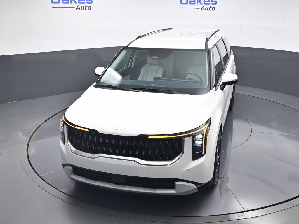 2026 Snow White Pearl Kia Carnival Hybrid EX FWD Van