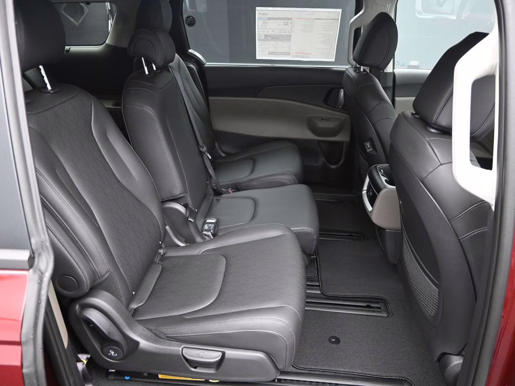 2026 Flare Red Kia Carnival Hybrid EX FWD Van