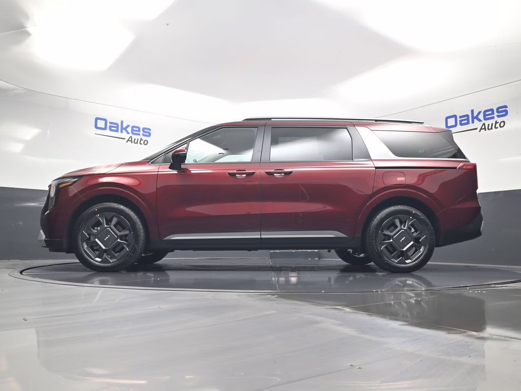2026 Flare Red Kia Carnival Hybrid EX FWD Van