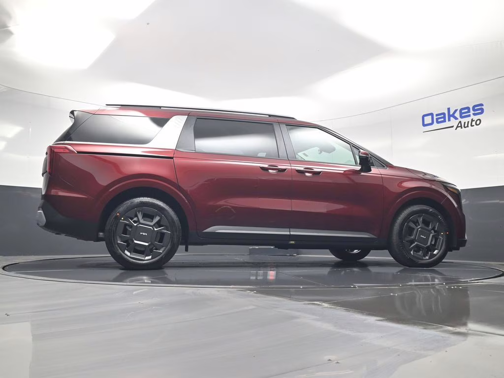 2026 Flare Red Kia Carnival Hybrid EX FWD Van