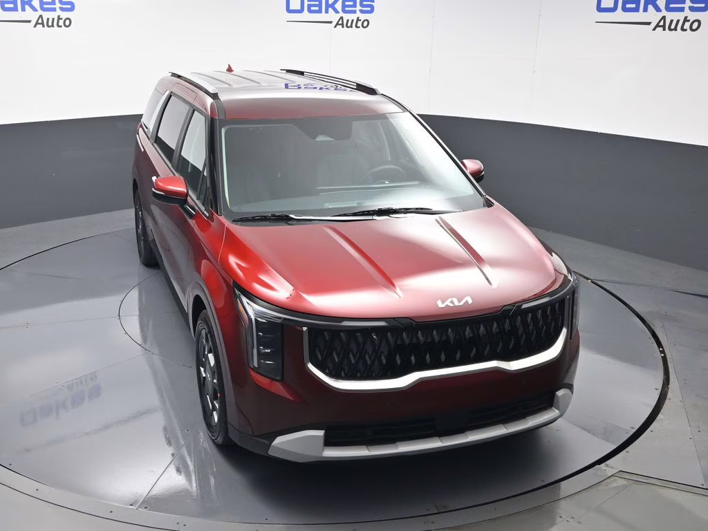 2026 Flare Red Kia Carnival Hybrid EX FWD Van