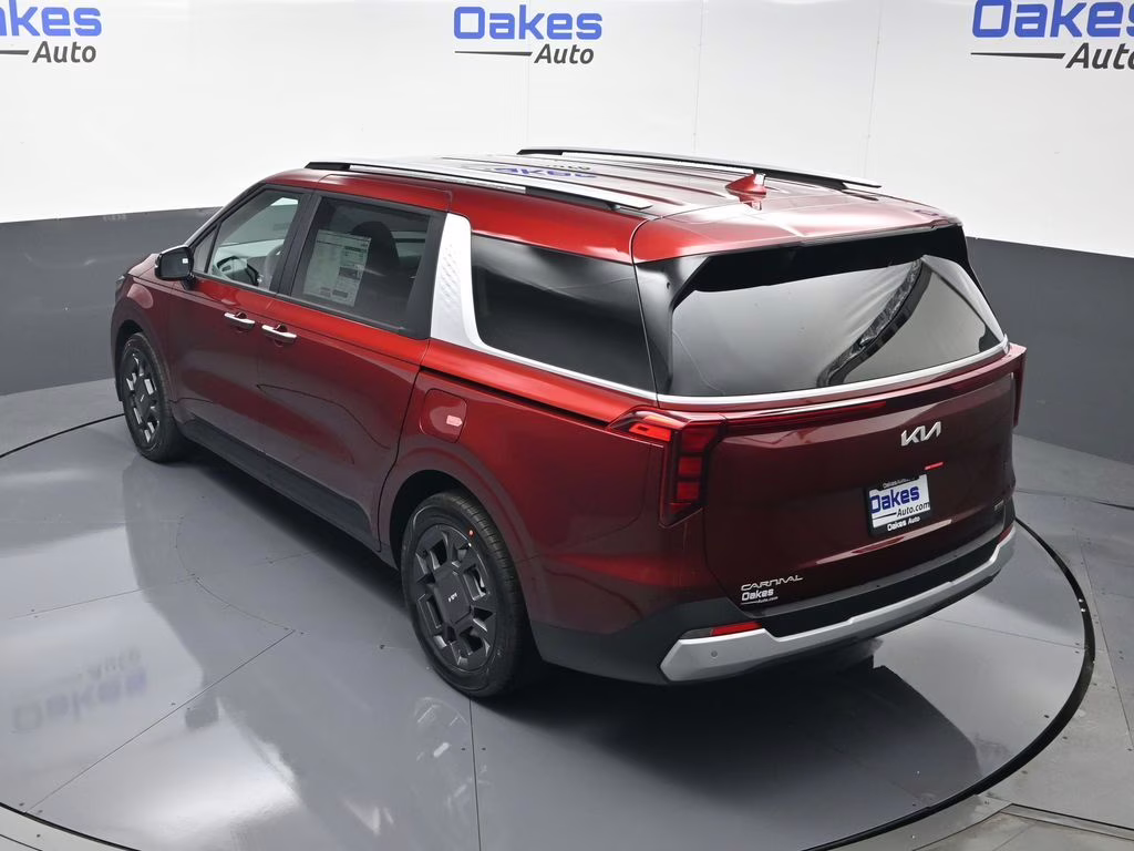 2026 Flare Red Kia Carnival Hybrid EX FWD Van