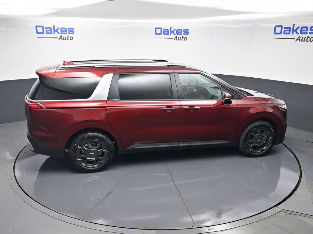 2026 Flare Red Kia Carnival Hybrid EX FWD Van