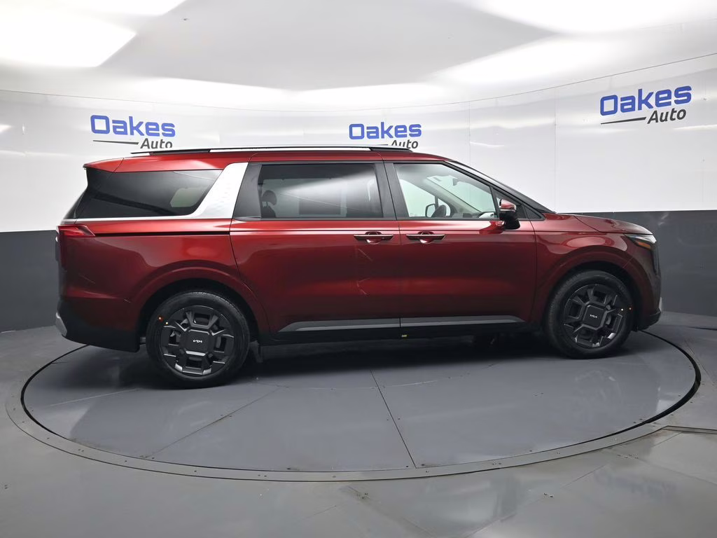 2026 Flare Red Kia Carnival Hybrid EX FWD Van