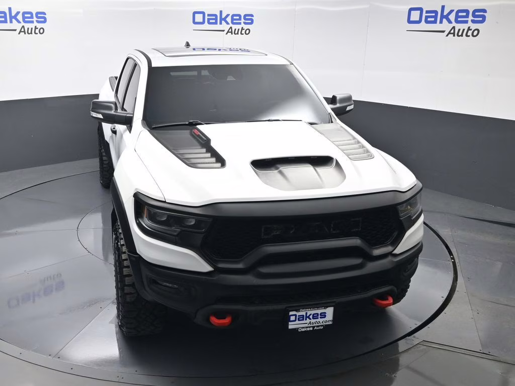 2021 Bright White Clearcoat Ram 1500 TRX 4X4 Truck