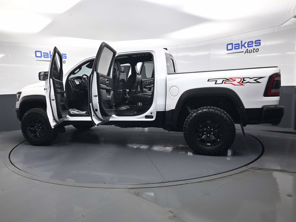2021 Bright White Clearcoat Ram 1500 TRX 4X4 Truck