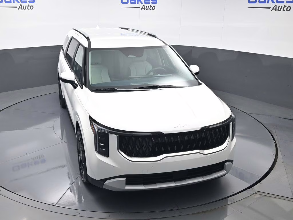 2026 Snow White Pearl Kia Carnival EX FWD Van