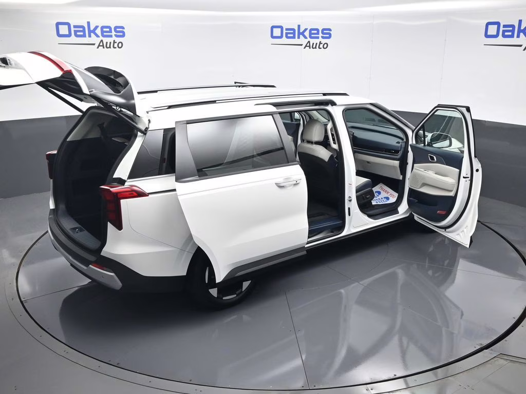 2026 Snow White Pearl Kia Carnival EX FWD Van