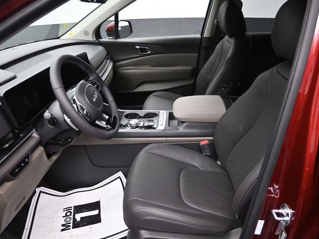 2026 Flare Red Kia Carnival Hybrid EX FWD Van