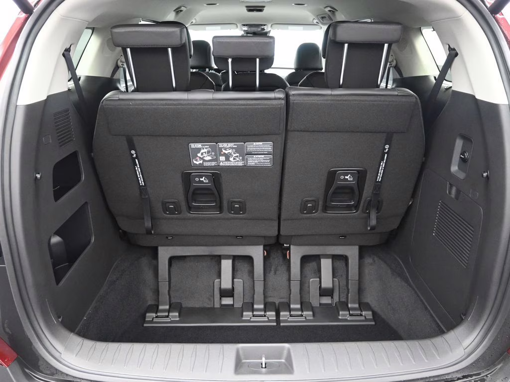 2026 Flare Red Kia Carnival Hybrid EX FWD Van