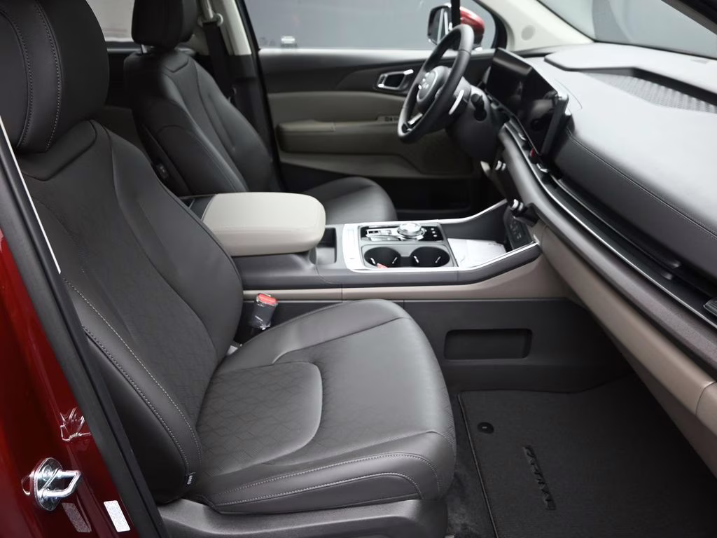2026 Flare Red Kia Carnival Hybrid EX FWD Van