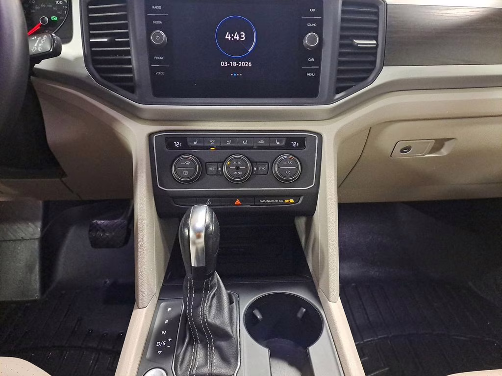 2021 Pacific Blue Metallic Volkswagen Atlas 3.6L V6 SE w/Technology AWD SUV