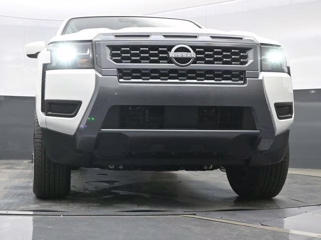 2026 Glacier White Nissan Frontier SV RWD Truck