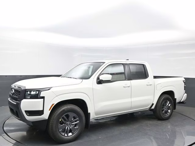 2026 Glacier White Nissan Frontier SV RWD Truck