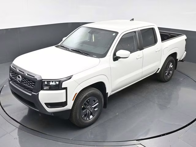2026 Glacier White Nissan Frontier SV RWD Truck
