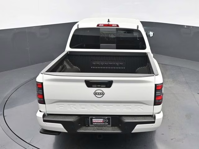 2026 Glacier White Nissan Frontier SV RWD Truck