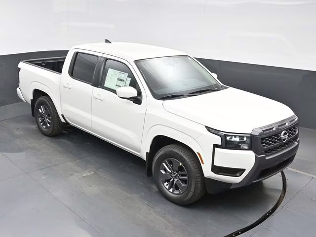 2026 Glacier White Nissan Frontier SV RWD Truck