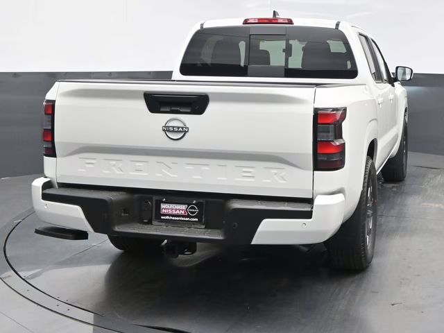 2026 Glacier White Nissan Frontier SV RWD Truck