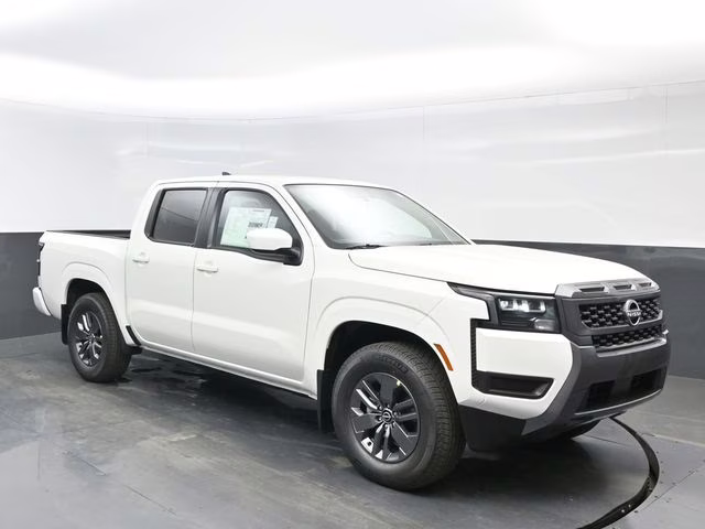 2026 Glacier White Nissan Frontier SV RWD Truck