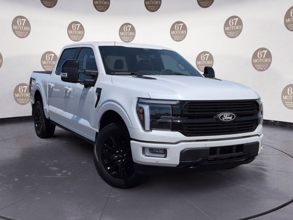 2024 White Metallic Ford F-150 Platinum 4X4 Truck