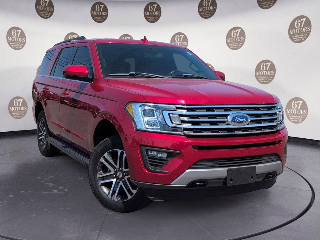 2021 Red Metallic Ford Expedition XLT 4X4 SUV