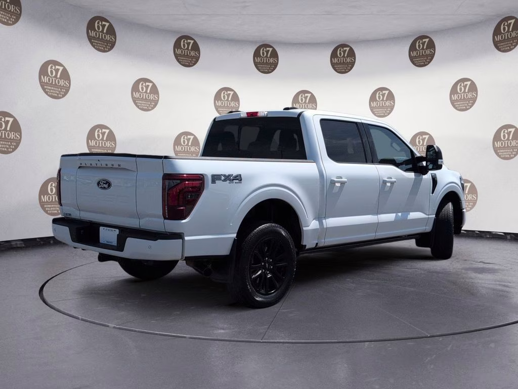 2024 White Metallic Ford F-150 Platinum 4X4 Truck