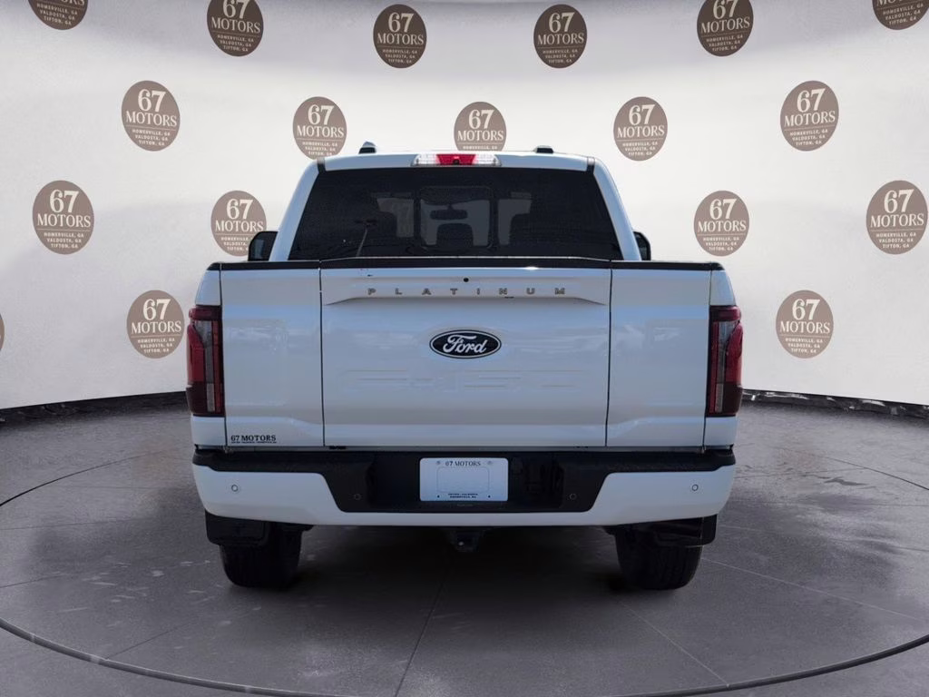2024 White Metallic Ford F-150 Platinum 4X4 Truck