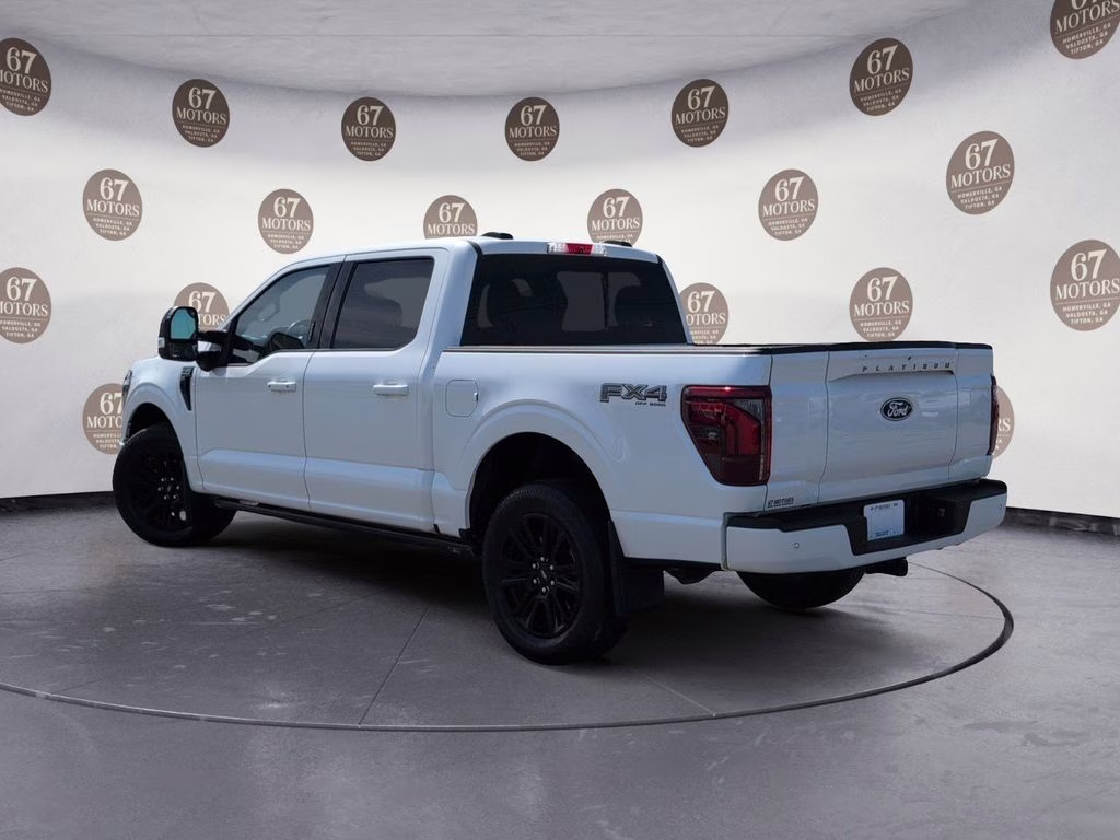 2024 White Metallic Ford F-150 Platinum 4X4 Truck